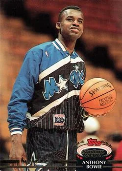 1992-93 Stadium Club Anthony Bowie #81 card image