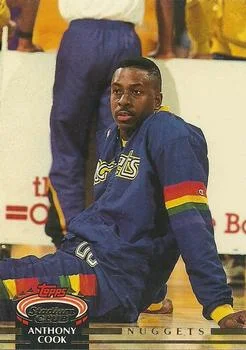 1992-93 Stadium Club Anthony Cook #303 card image