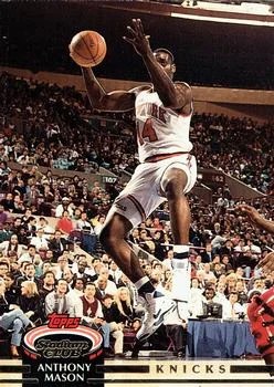 1992-93 Stadium Club Anthony Mason #164 card image