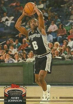 1992-93 Stadium Club Avery Johnson #341 card image