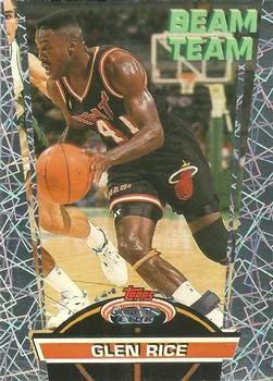 1992-93 Stadium Club Glen Rice [Beam Team] Beam Team #8 card image