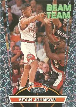 1992-93 Stadium Club Kevin Johnson [Beam Team] Beam Team #12 card image