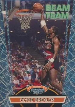 1992-93 Stadium Club Clyde Drexler [Beam Team Members Only] Beam Team Members Only #4 card image