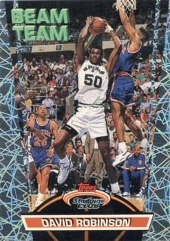 1992-93 Stadium Club David Robinson [Beam Team Members Only] Beam Team Members Only #20 card image