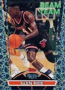 1992-93 Stadium Club Glen Rice [Beam Team Members Only] Beam Team Members Only #8 card image