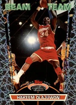 1992-93 Stadium Club Hakeem Olajuwon [Beam Team Members Only] Beam Team Members Only #16 card image