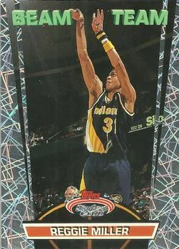 1992-93 Stadium Club Reggie Miller [Beam Team Members Only] Beam Team Members Only #7 card image