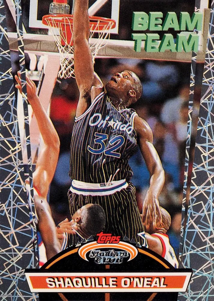 1992-93 Stadium Club Shaquille O'Neal [Beam Team Members Only] Beam Team Members Only #21 card image