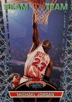 1992-93 Stadium Club Michael Jordan [Beam Team] Beam Team #1 card image