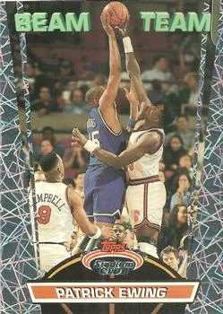 1992-93 Stadium Club Patrick Ewing [Beam Team] Beam Team #18 card image