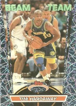 1992-93 Stadium Club Tim Hardaway [Beam Team] Beam Team #14 card image