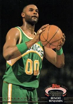1992-93 Stadium Club Benoit Benjamin #115 card image