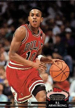 1992-93 Stadium Club B.J. Armstrong #87 card image