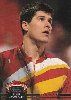 1992-93 Stadium Club Blair Rasmussen #109 card image