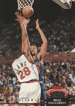 1992-93 Stadium Club Brad Daugherty #245 card image