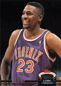 1992-93 Stadium Club Cedric Ceballos #80 card image