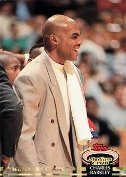 1992-93 Stadium Club Charles Barkley MC #197 card image