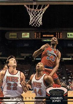 1992-93 Stadium Club Charles Jones #135 card image