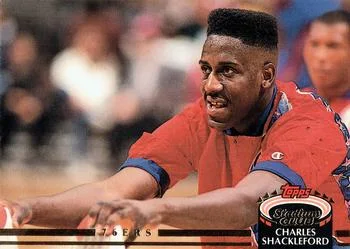 1992-93 Stadium Club Charles Shackleford #57 card image