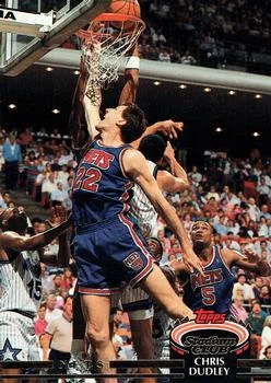 1992-93 Stadium Club Chris Dudley #169 card image
