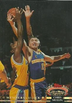 1992-93 Stadium Club Chris Mullin MC #202 card image