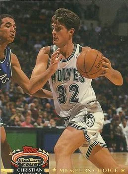 1992-93 Stadium Club Christian Laettner MCListed #206 card image