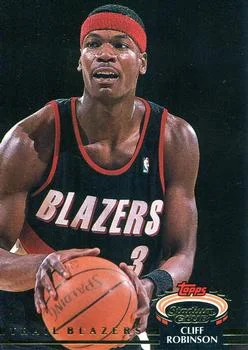 1992-93 Stadium Club Cliff Robinson #21 card image