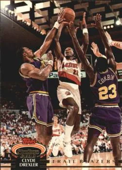 1992-93 Stadium Club Clyde Drexler #287 card image
