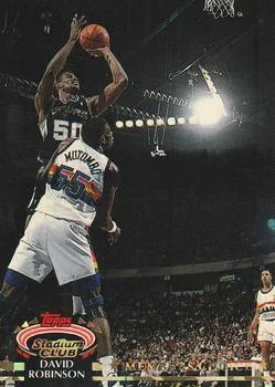 1992-93 Stadium Club David Robinson MC #191 card image