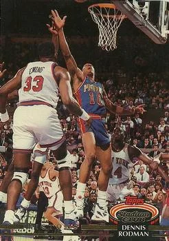 1992-93 Stadium Club Dennis Rodman #314 card image