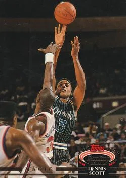 1992-93 Stadium Club Dennis Scott #155 card image