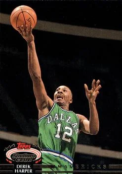 1992-93 Stadium Club Derek Harper #6 card image