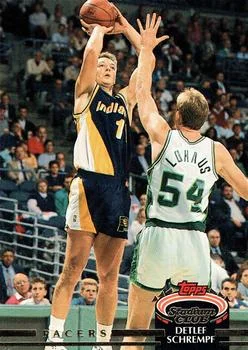 1992-93 Stadium Club Detlef Schrempf #141 card image