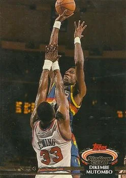 1992-93 Stadium Club Dikembe Mutombo #273 card image
