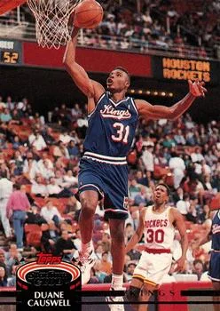 1992-93 Stadium Club Duane Causwell #262 card image