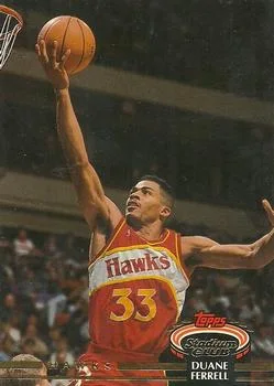 1992-93 Stadium Club Duane Ferrell #249 card image