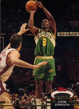 1992-93 Stadium Club Eddie Johnson #171 card image