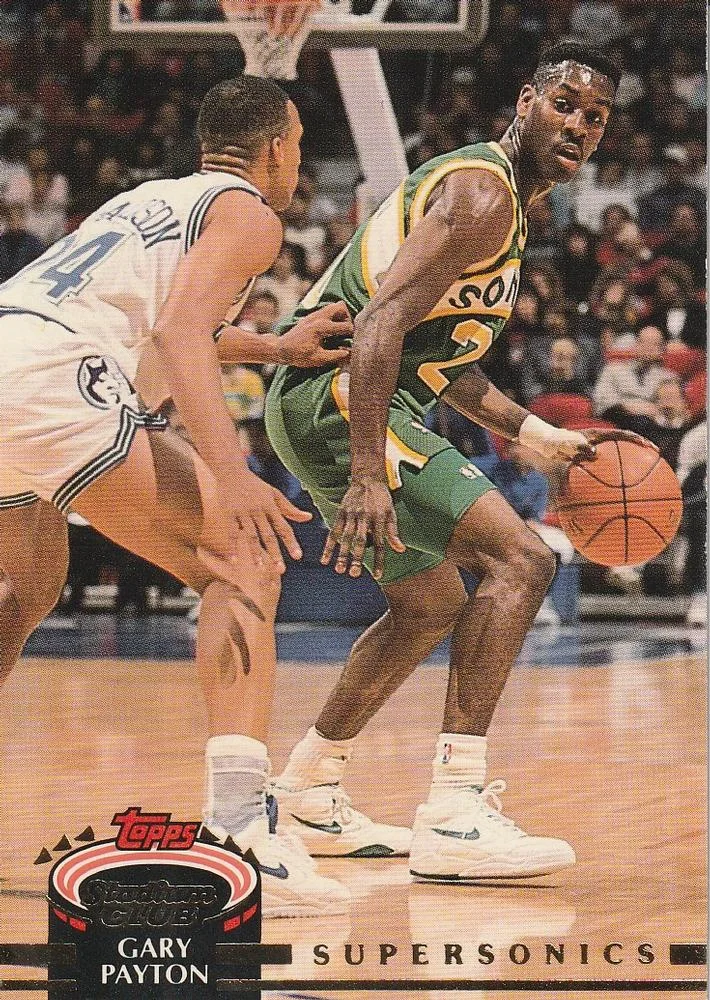 1992-93 Stadium Club Gary Payton #124 card image