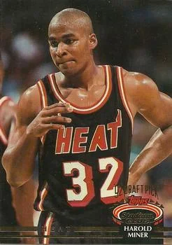 1992-93 Stadium Club Harold Miner Draft Picks #317 card image