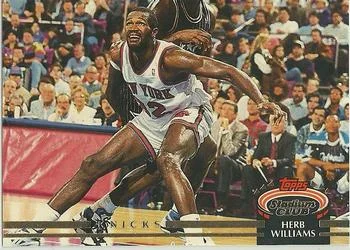 1992-93 Stadium Club Herb Williams #354 card image