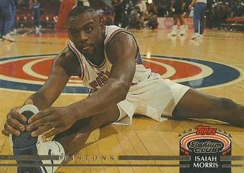 1992-93 Stadium Club Isaiah Morris #345 card image