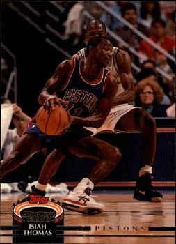 1992-93 Stadium Club Isiah Thomas #50 card image