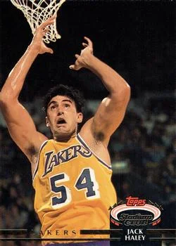 1992-93 Stadium Club Jack Haley #153 card image