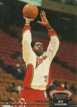 1992-93 Stadium Club Jeff Sanders #336 card image