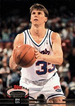 1992-93 Stadium Club Jim Les #4 card image