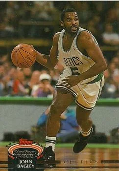 1992-93 Stadium Club John Bagley #398 card image