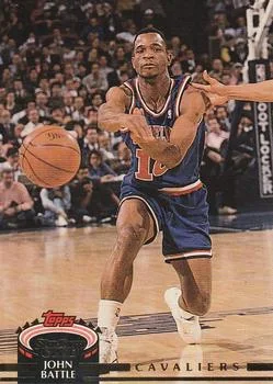 1992-93 Stadium Club John Battle #112 card image