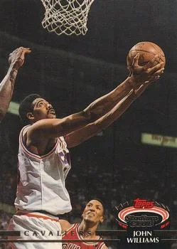 1992-93 Stadium Club John Williams #188 card image