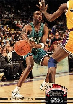 1992-93 Stadium Club Johnny Newman #123 card image
