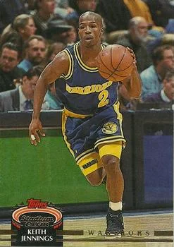 1992-93 Stadium Club Keith Jennings #392 card image